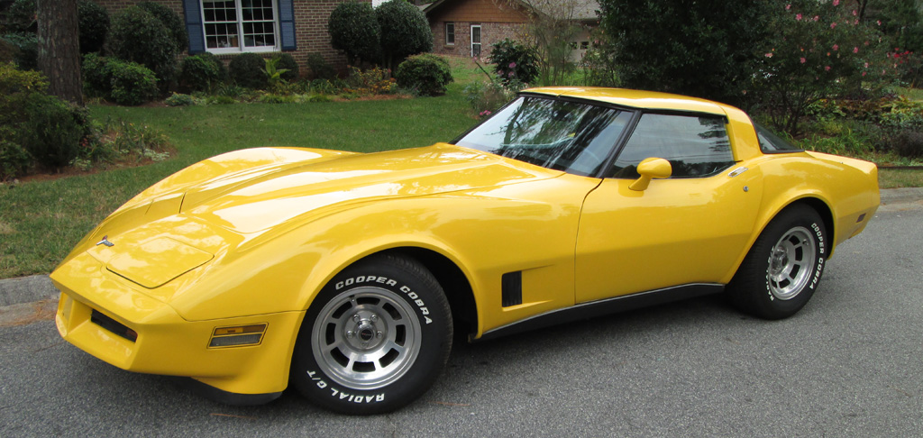 1980 Chevrolet Corvette in Yellow