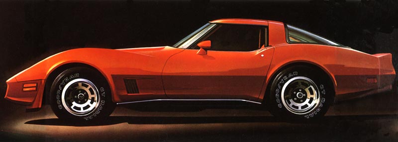 1980 Chevrolet Corvette Side VIew