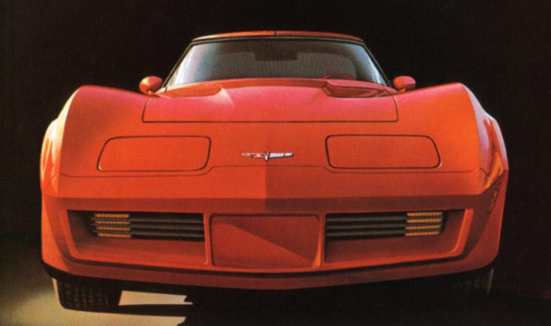 1980 Chevrolet Corvette Front View