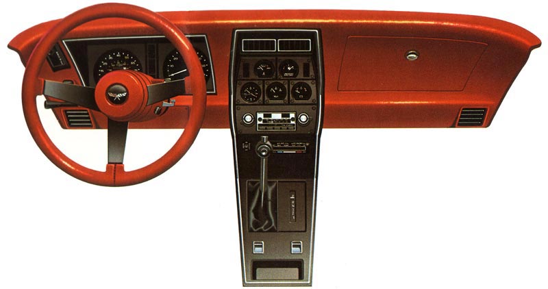 1980 Chevrolet Corvette Dashboard