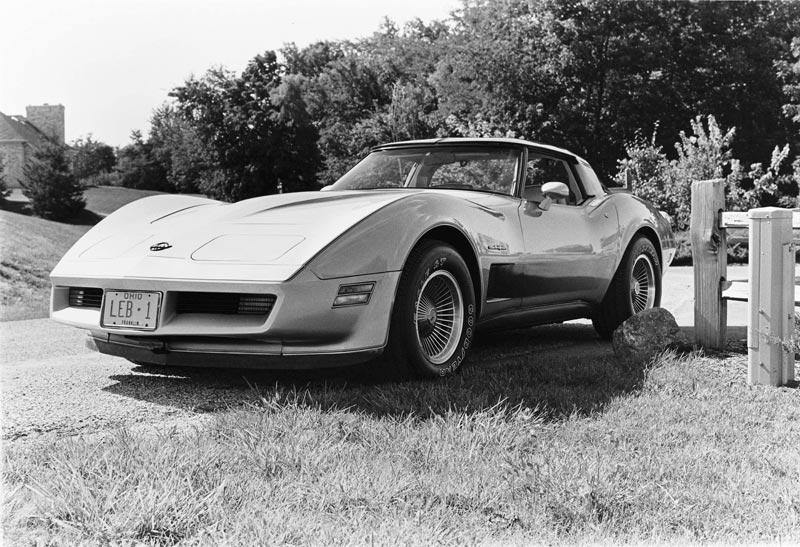 1982 Corvette Official GM photo