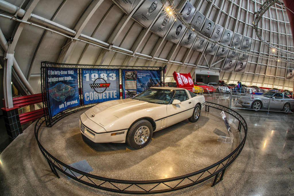 1983 Corvette On Dispaly At The Corvette Museum