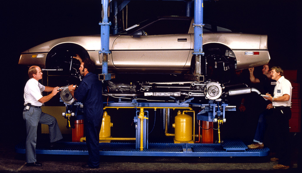 1984 Chevrolet Corvette C4 Manufacturing Process