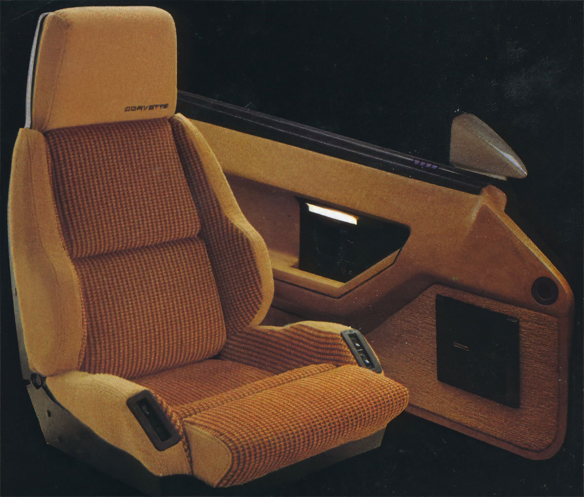 1984 Corvette Optional Custom Adjustable Sport Seat