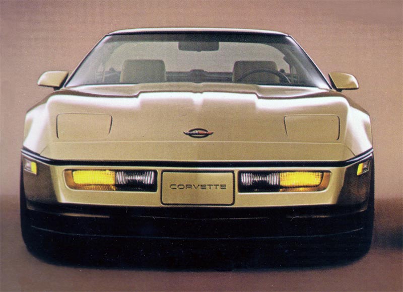 1984 Chevrolet Corvette C4 Front View