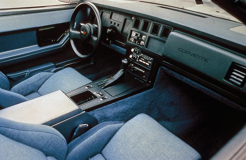 1984 Chevrolet Corvette C4 Interior