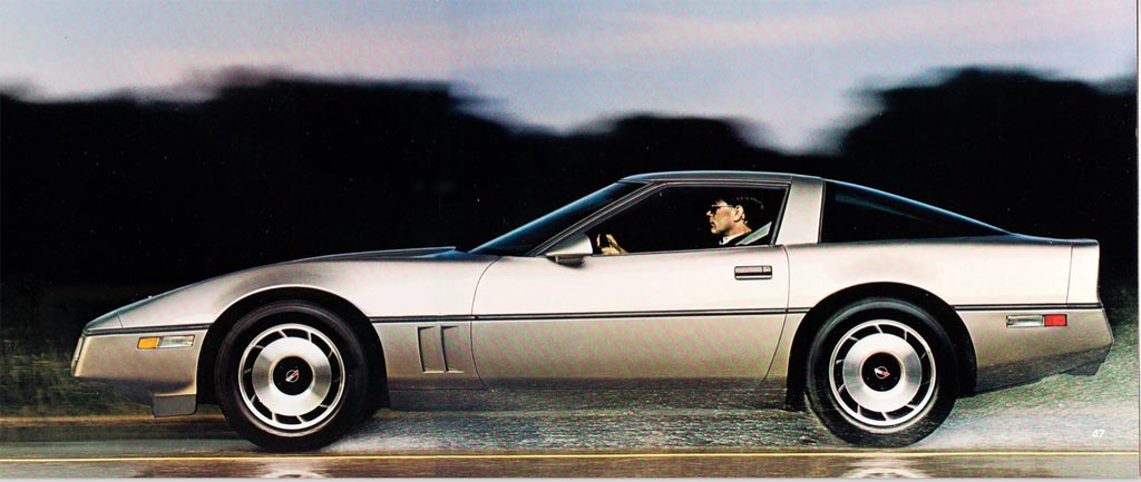 1985 Chevrolet Corvette Brochure Scan