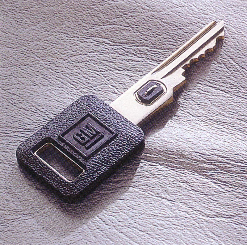 1986 Chevrolet Corvette Key