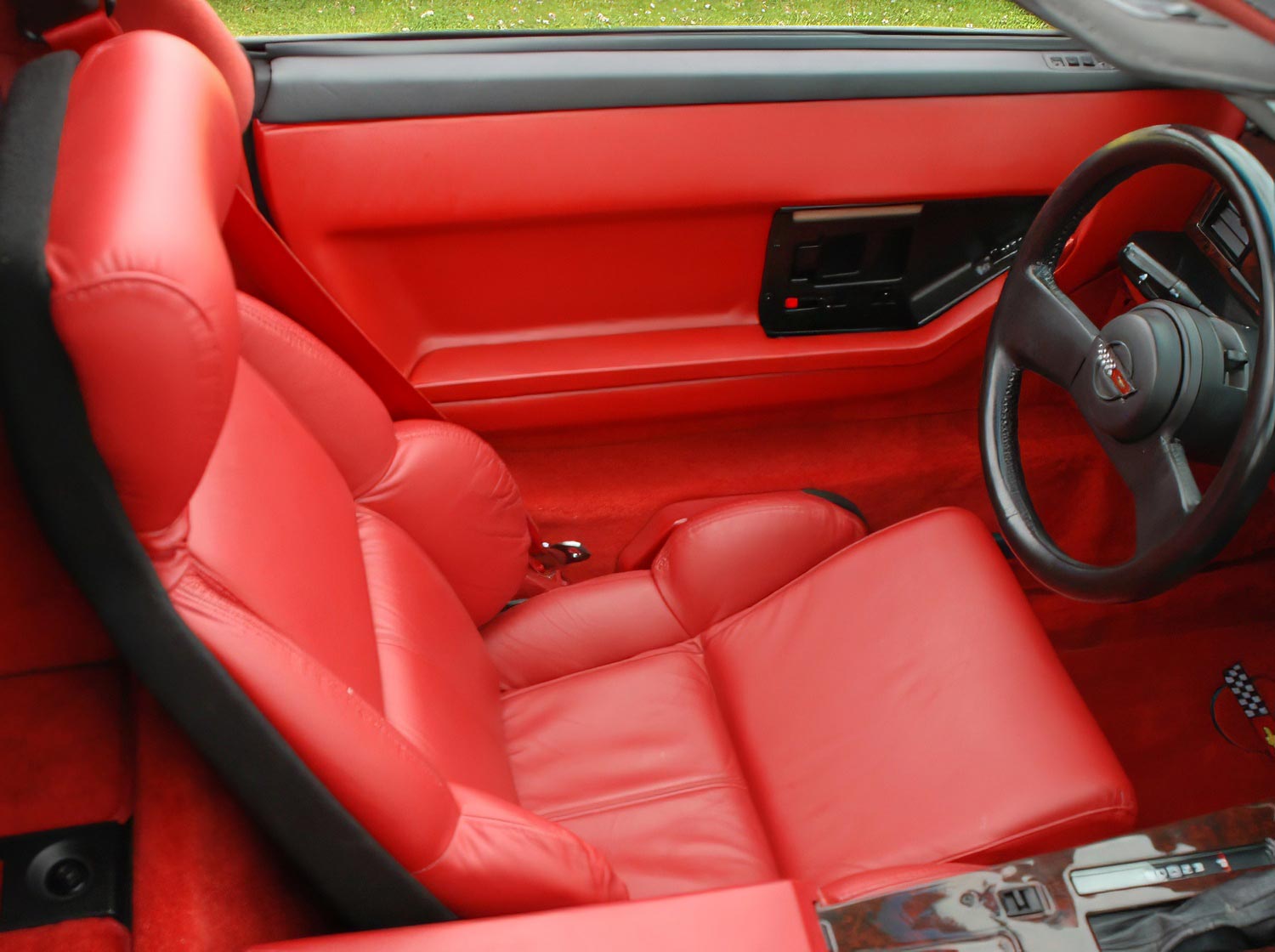 1989 Corvette Coupe Interior