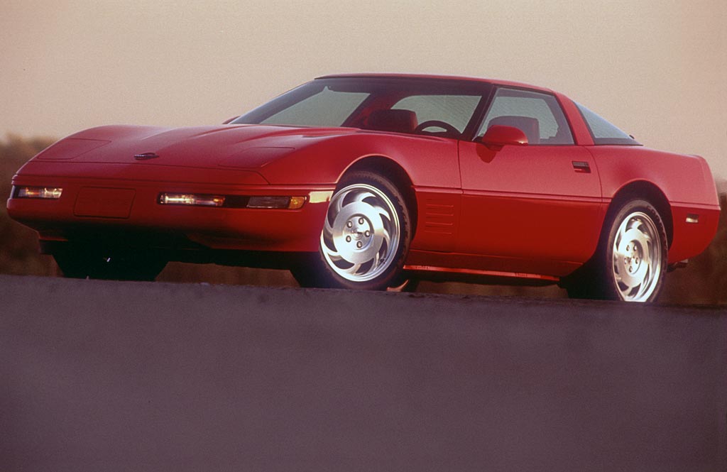 1993 Chevrolet Corvette, Color: Bright Red