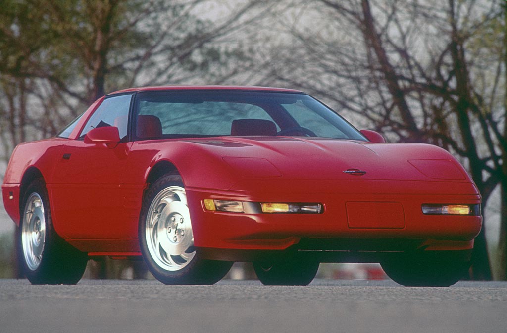 1993 Chevrolet Corvette, Color: Bright Red