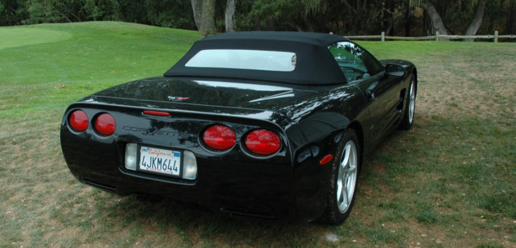 2001 Corvette C5 Convertible Black