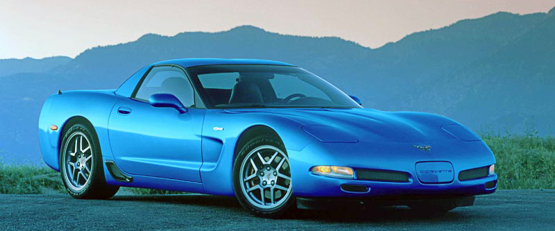 2002 Chevrolet Corvette in Electron Blue