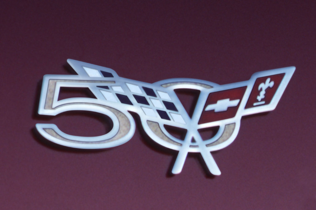 2003 Corvette 50th Anniversary Emblem