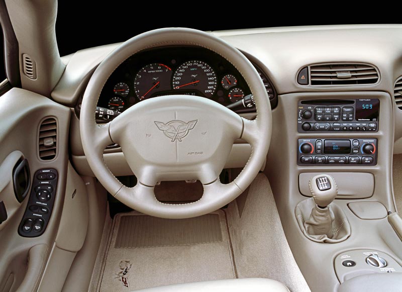 2003 Chevrolet Corvette Anniversary Shale Interior