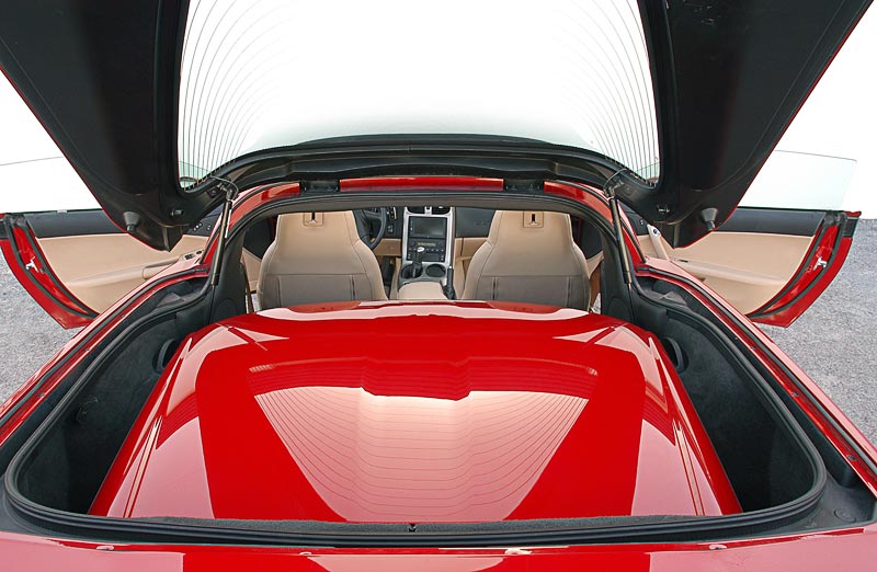 2005 Chevrolet Corvette Targa Roof Storage