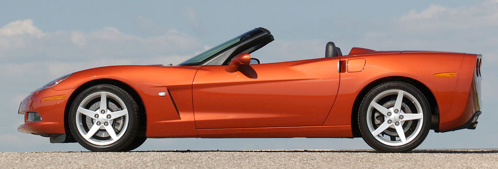 2005 Chevrolet Corvette Convertible in Daytona Sunset Orange