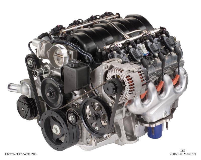 2006 Chevrolet Corvette Z06 LS7 Engine