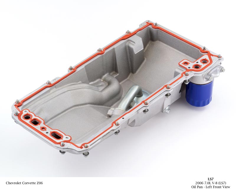 2006 Chevrolet Corvette Z06 LS7 Engine Oil Pan