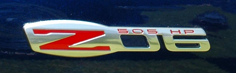 2006 Chevrolet Corvette Z06 Fender Emblem