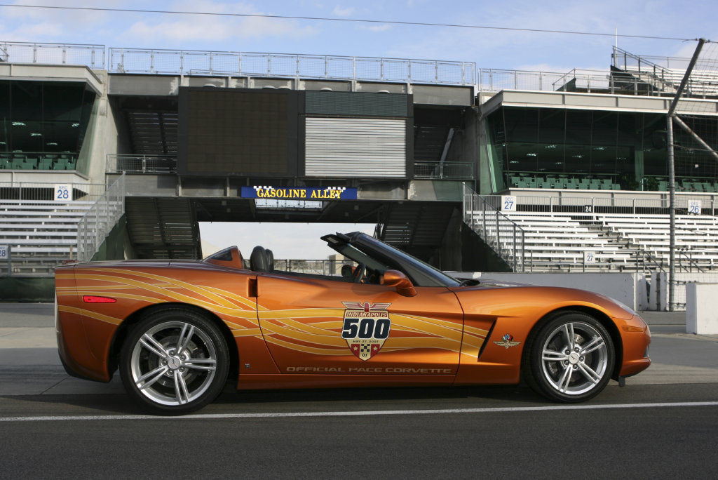 2007 Chevrolet Corvette Indianapolis 500 Pace Car in Atomic Orange