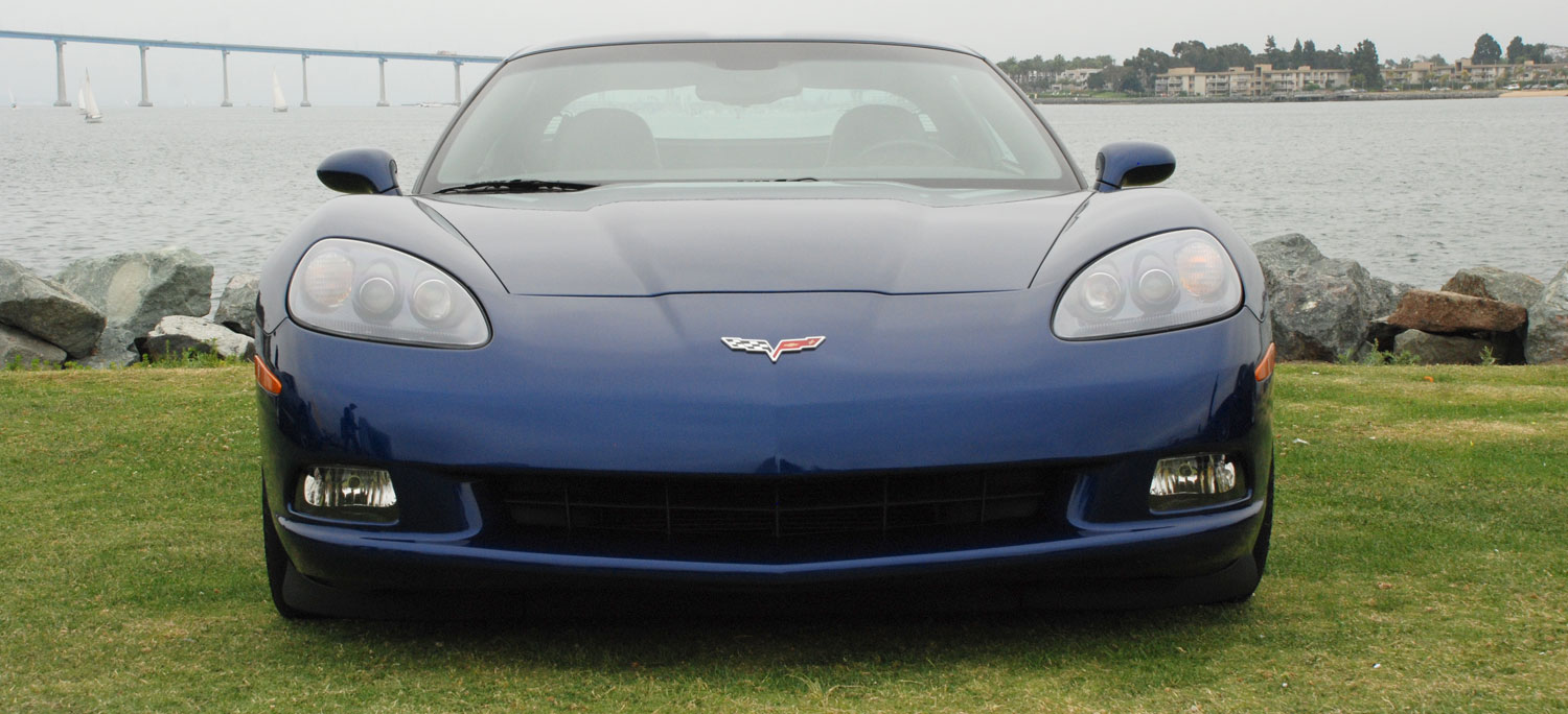 2007 Corvette in Le Mans Blue