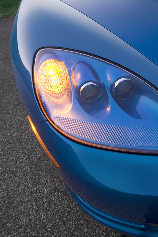 2008 Corvette headlight