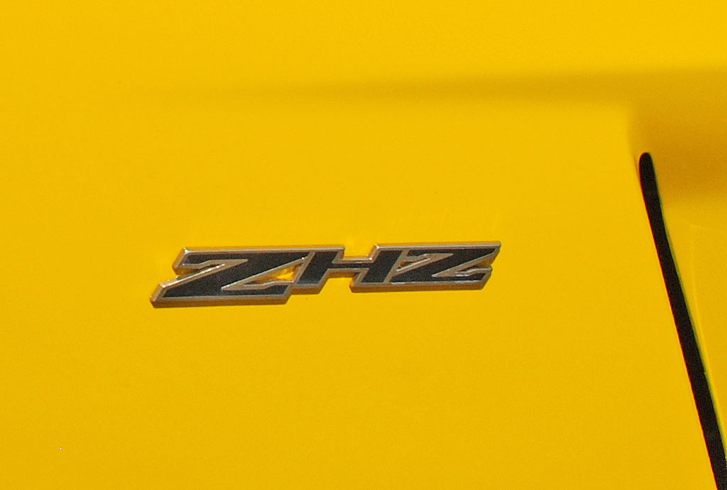 2008 Corvette Hertz ZHZ Fender Emblem