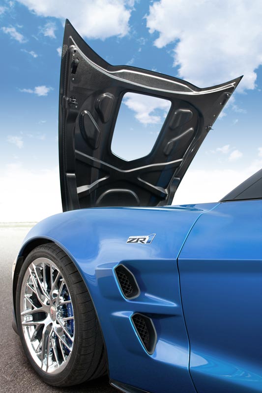 2009 Chevrolet Corvette ZR1 Hood