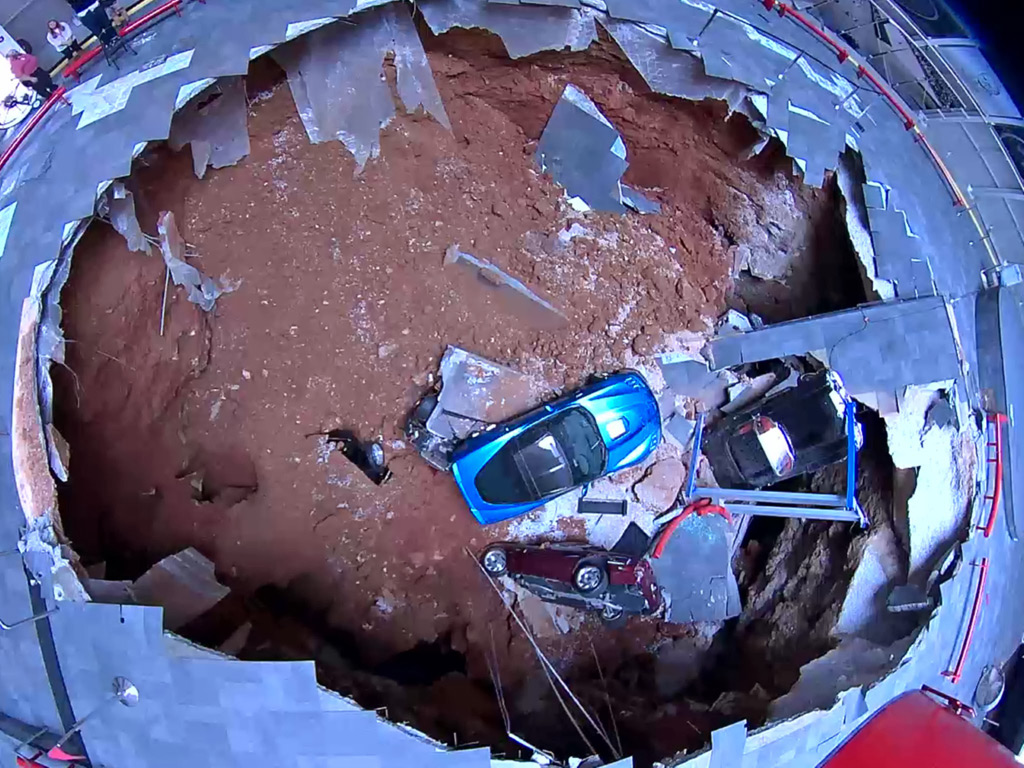 2009 Chevrolet Corvette ZR1 Sinkhole Victim