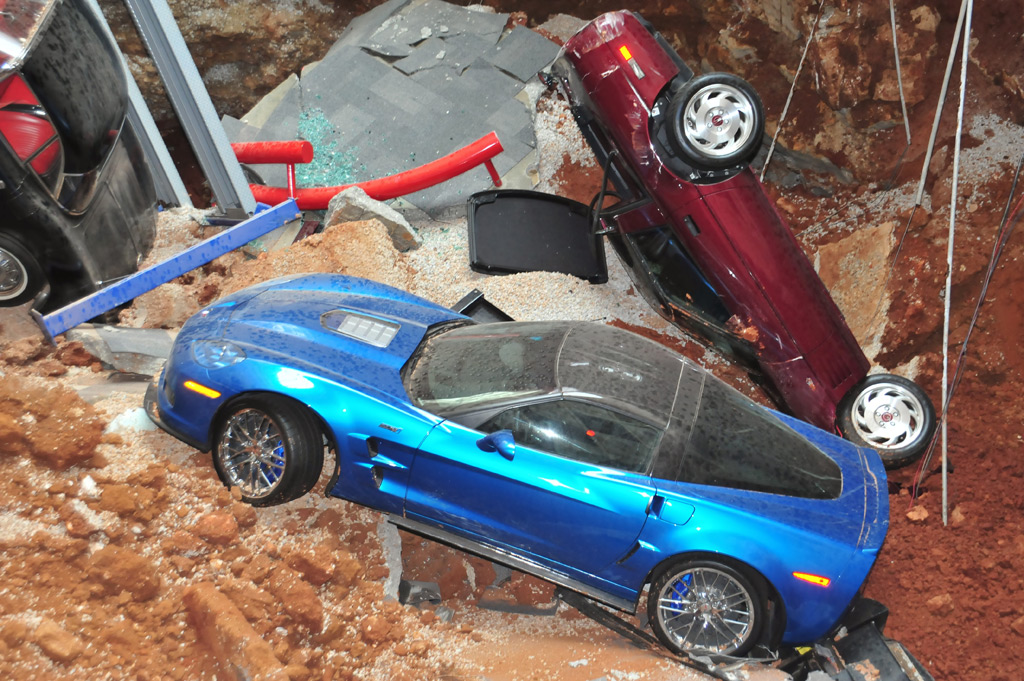 2009 Chevrolet Corvette ZR1 Sinkhole Victim