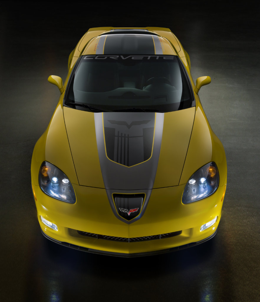 GT1 Championship Edition Corvette in Velocity Yellow