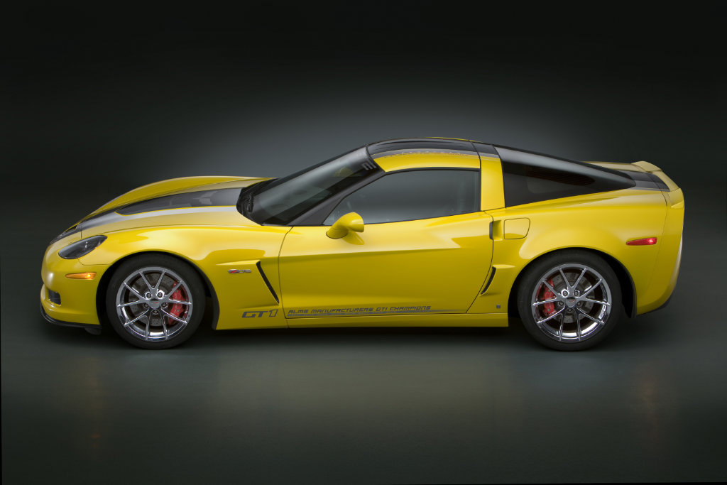 GT1 Championship Edition Corvette in Velocity Yellow