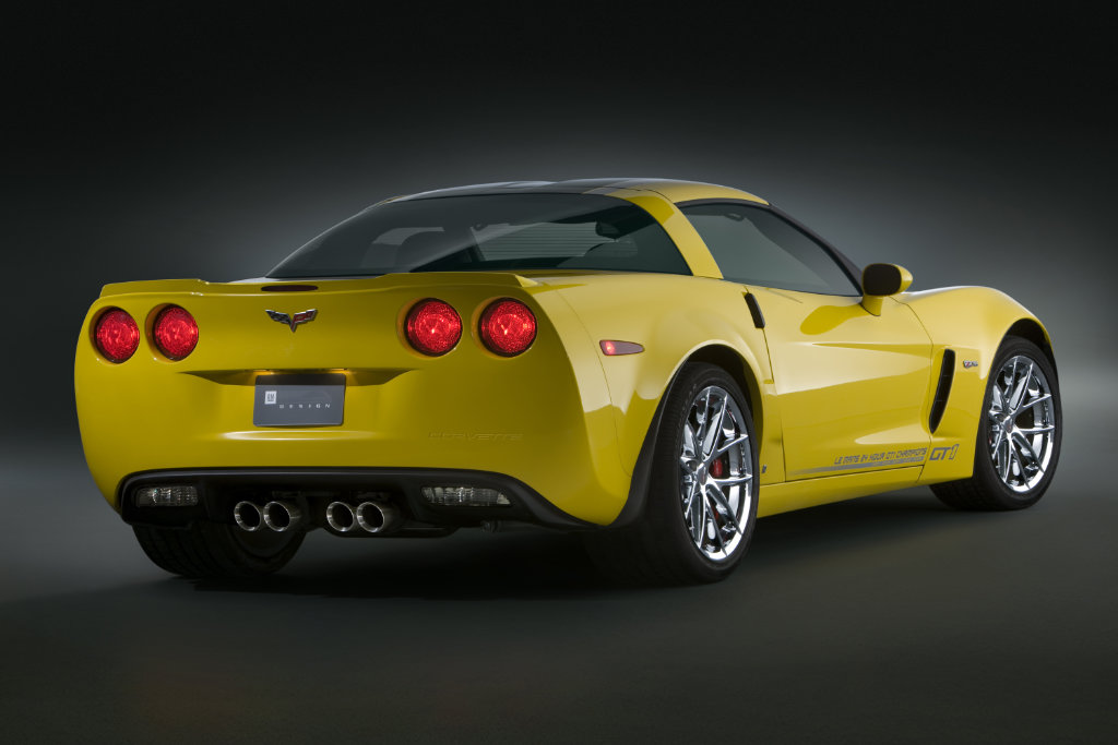 GT1 Championship Edition Corvette in Velocity Yellow