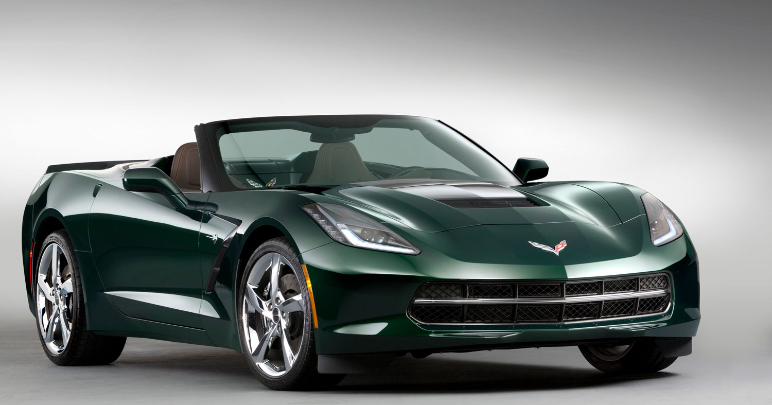 2014 Chevrolet Corvette Premiere Edition Convertible in Lime Rock Green