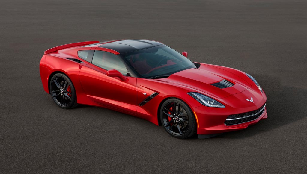 2014 C7 Corvette in Torch Red