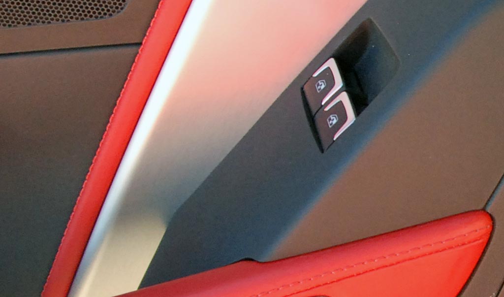 2014 Chevrolet Corvette C7 Interior - Power WIndow Switches