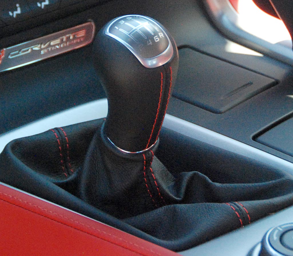 2014 Chevrolet Corvette C7 Interior - Manual Shifter