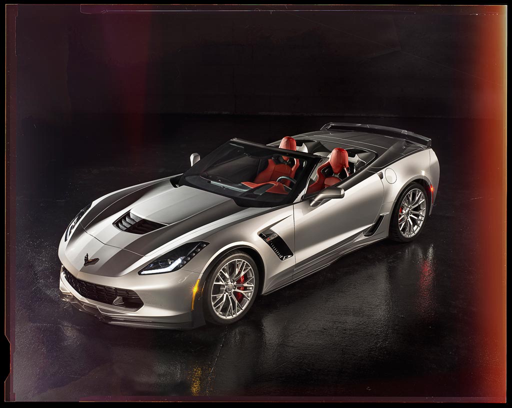 2015 Chevrolet Corvette Z06 Convertible, shot by Mike Finkelstein from Pratt Institute.