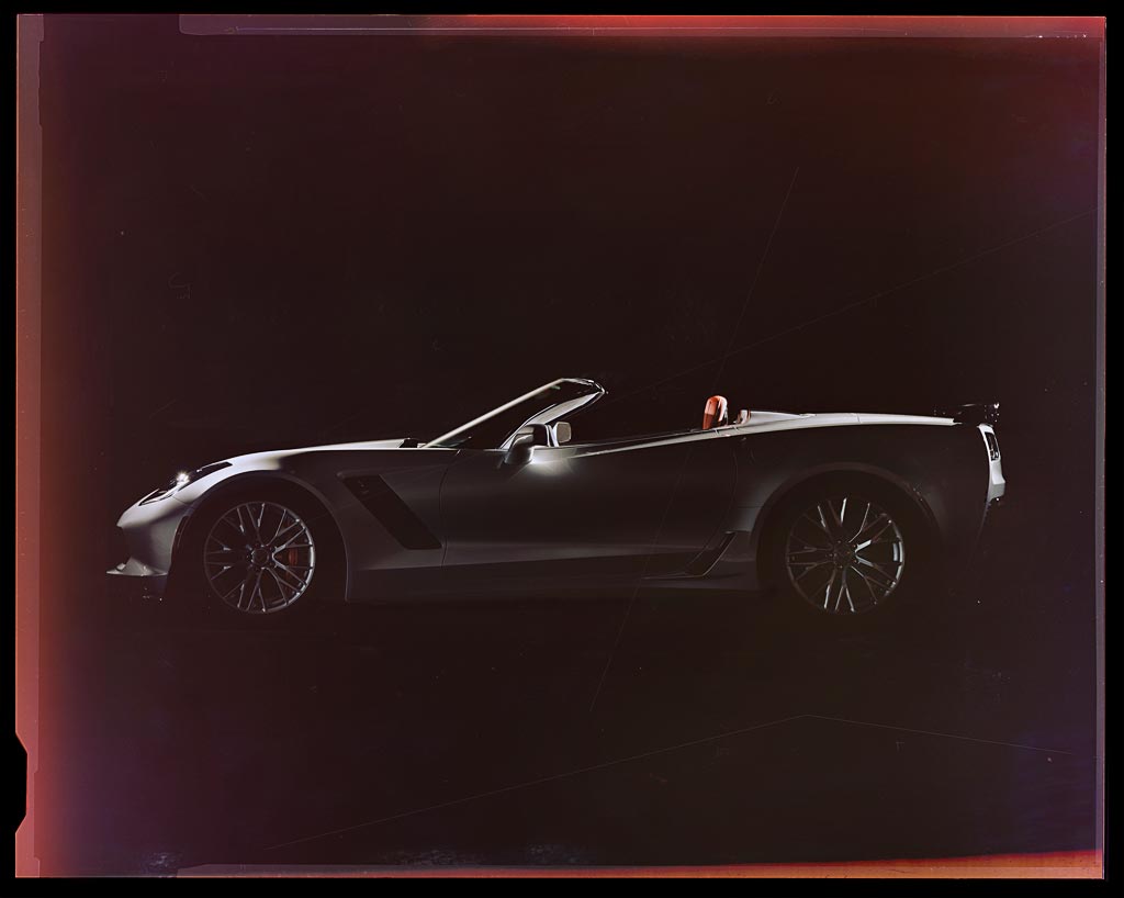 2015 Chevrolet Corvette Z06 Convertible, shot by Mike Finkelstein from Pratt Institute.