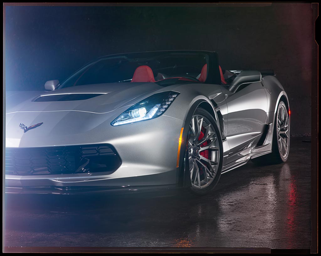 2015 Chevrolet Corvette Z06 Convertible, shot by Mike Finkelstein from Pratt Institute.