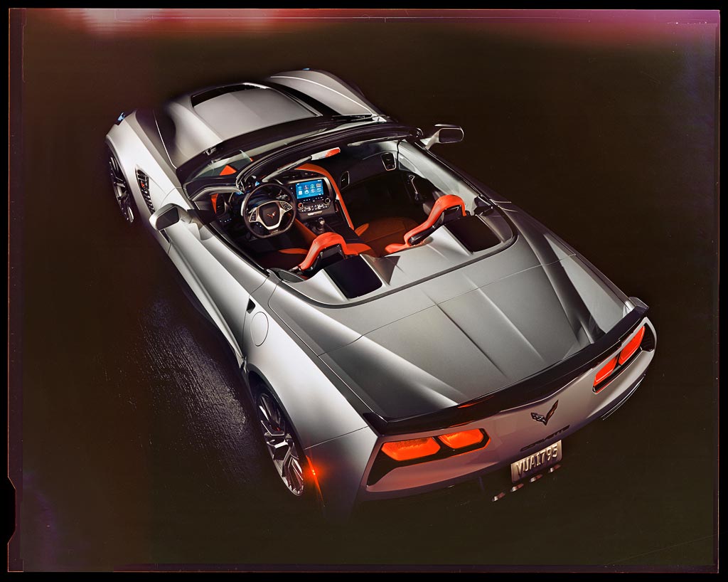 2015 Chevrolet Corvette Z06 Convertible, shot by Mike Finkelstein from Pratt Institute.