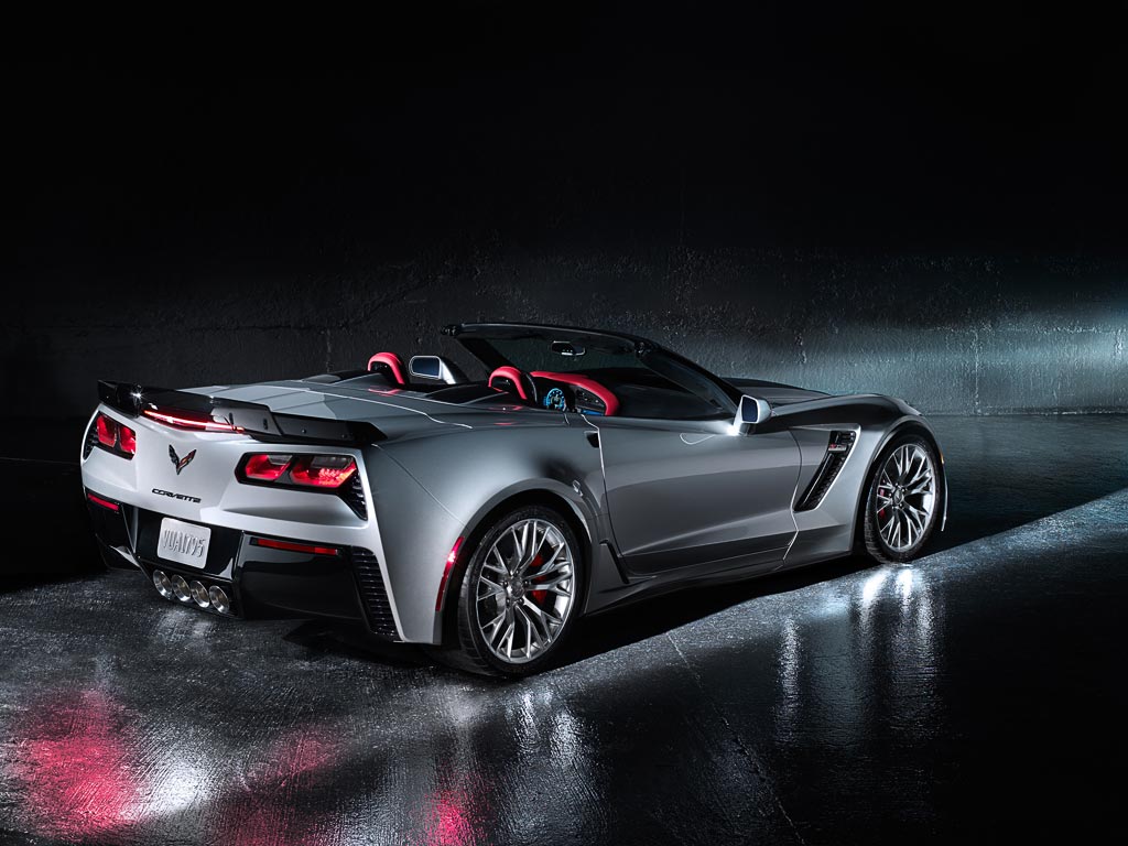 2015 Chevrolet Corvette Z06 Convertible, shot by Nico Sforza from the School of Visual Arts.