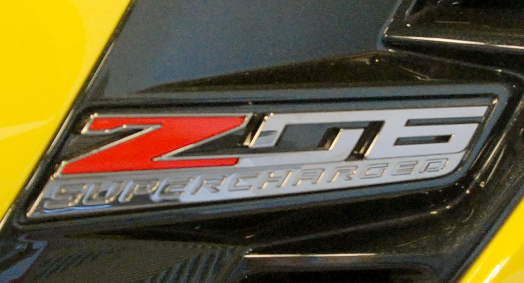 2015 Chevrolet Corvette Z06 Supercharged emblem