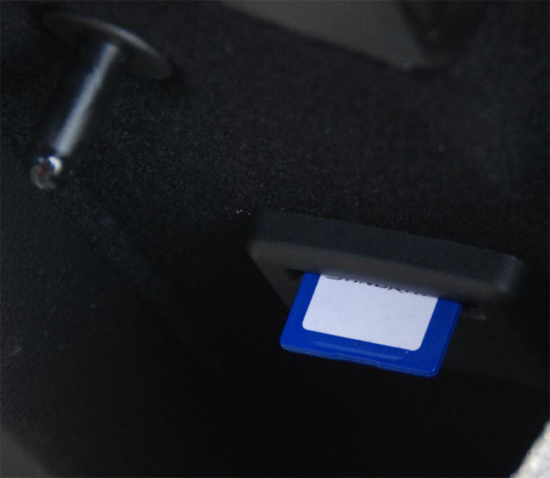 2016 Chevrolet Corvette Performance Data Recorder SD Card