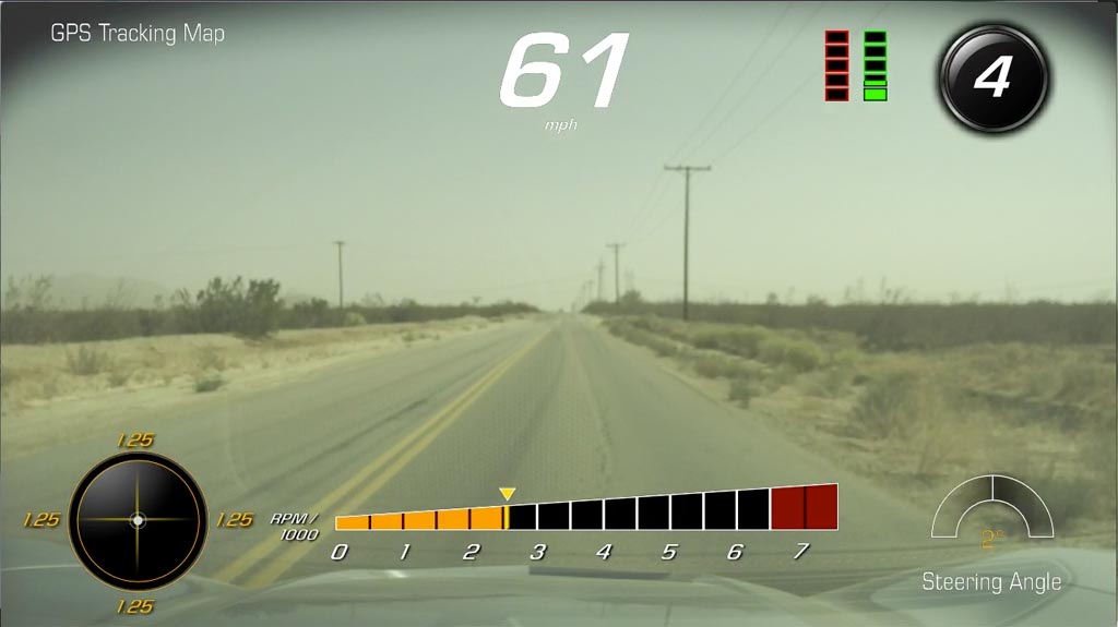 Chevrolet Corvette C7 Performance Data Recorder Track Mode