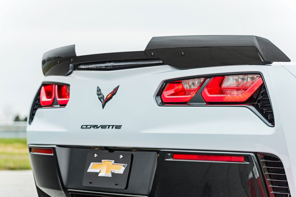 2018 Chevrolet Corvette Carbon 65 Edition Spoiler, Tail Light