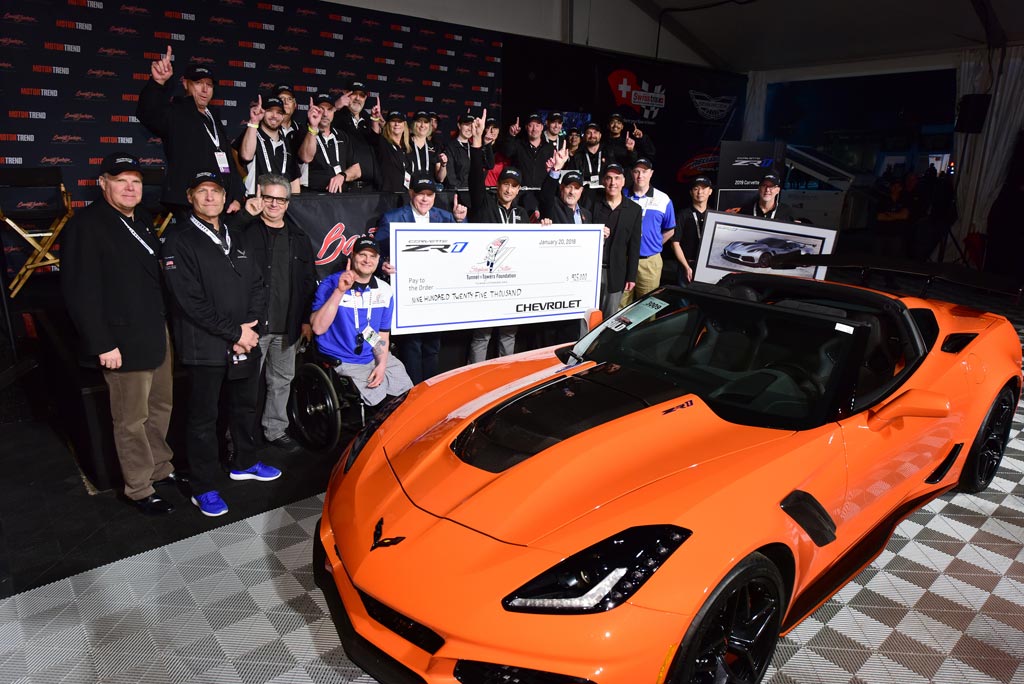 First VIN ZR1 Sold at Barrett-Jackson Charity Auction