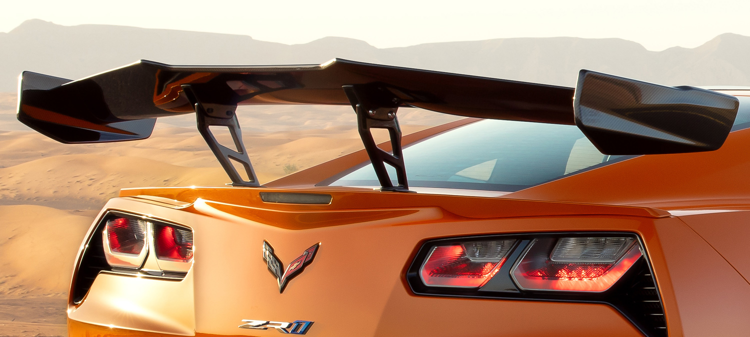 2019 Corvette C7 ZR1 ZTK Rear Wing