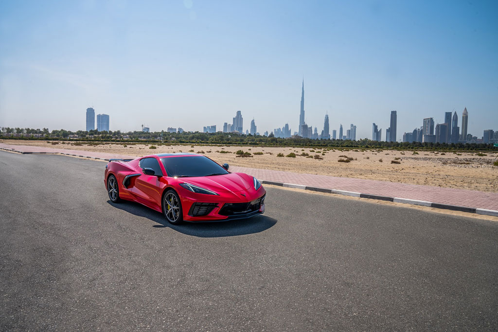 2020 Chevrolet Corvette C8 Stingray Coupe in Torch Red